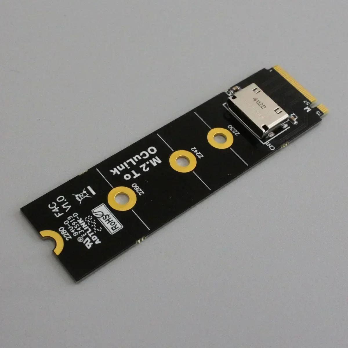 ADT PCIe 4.0 64Gbps OcuLink ภา - Oculink Egpu Dock Graphics Card บทวิจารณ์และราคา